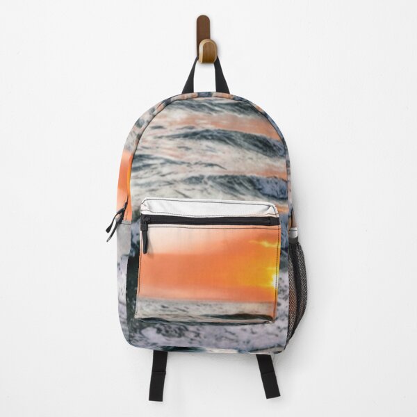 Item preview, Stylized Waves with Retro Sun | Minimalist Sunset Design designed and sold by rajasekhark.