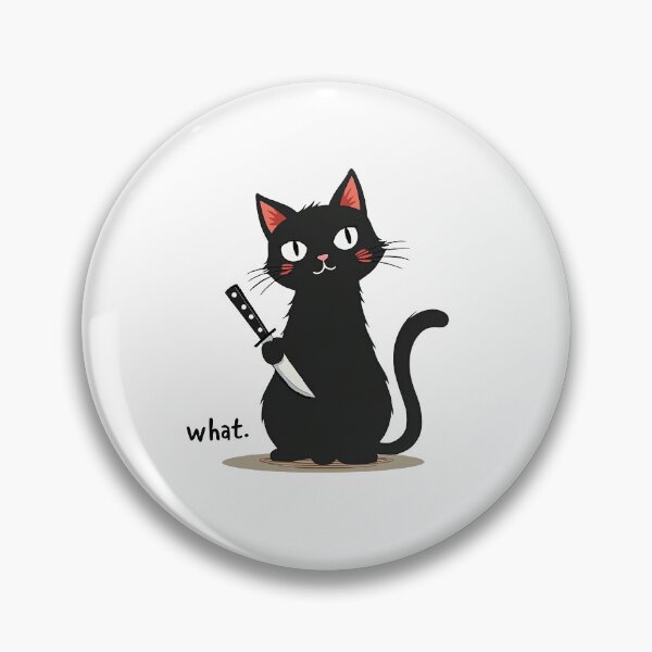 Artikelvorschau, Cat What Sticker, lustiger Sticker, Wasserflaschen Sticker, Laptop Sticker, Stillsticker entworfen und verkauft von Simplehue.