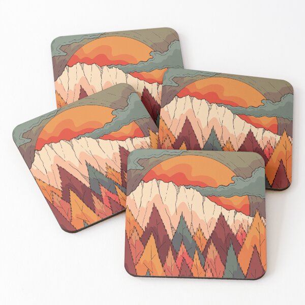 Item preview, Autumn river valley designed and sold by Swadeillustrations.