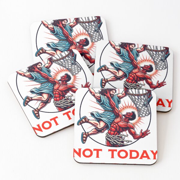 Item preview, Not Today Satan designed and sold by MysterySchool.