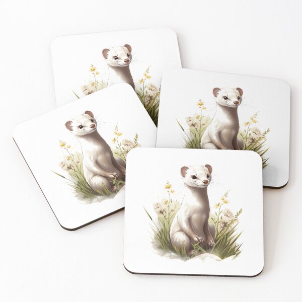 Item preview, Stoat Least Weasel designed and sold by DerSenat.