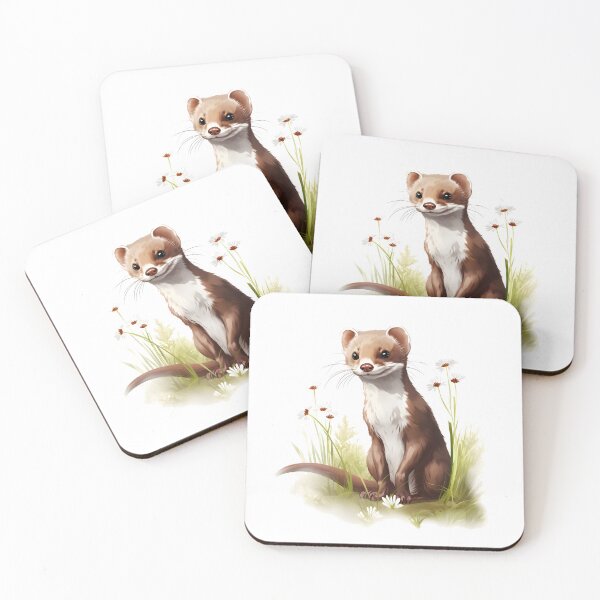 Item preview, Stoat Least Weasel designed and sold by DerSenat.