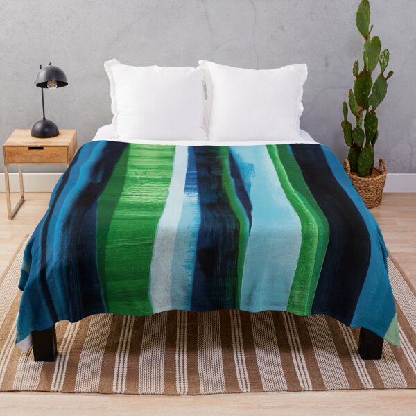 Item preview, Blue Green Anderson Stripe designed and sold by Tamas Das.