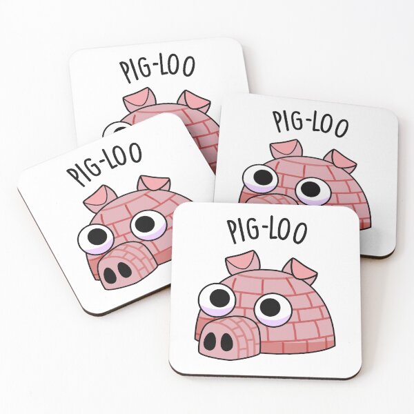 Item preview, Pig-loo Funny Igloo Pun  designed and sold by punnybone.
