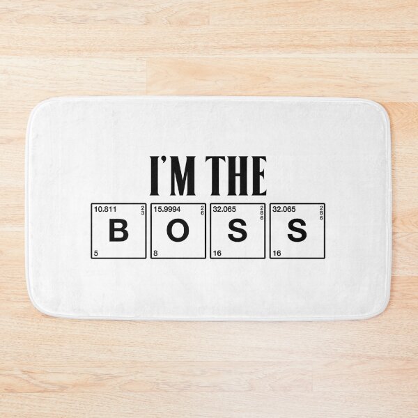 Item preview, I’m the boss b&w designed and sold by Rlyehinmate.