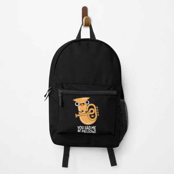 Item preview, You Had Me At Mellow Funny Tuba Pun (Dark BG) designed and sold by punnybone.