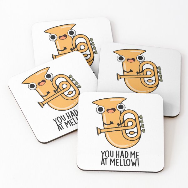 Item preview, You Had Me At Mellow Funny Tuba Pun  designed and sold by punnybone.