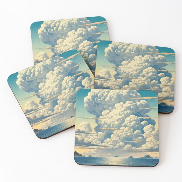 Item preview, The Giant Of Juinan - A Contemporary Ukiyo-e Nature Landscape designed and sold by Kijiermono.