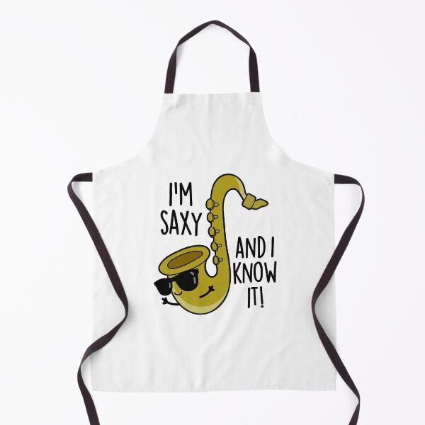 Item preview, I'm Saxy And I Know It Funny Saxophone Pun  designed and sold by punnybone.