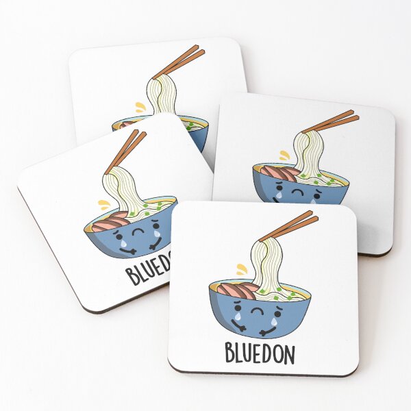 Item preview, Blue-don Funny Udon Pun  designed and sold by punnybone.