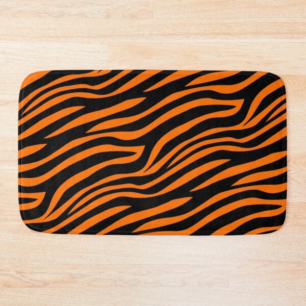 Artikelvorschau, ZEBRA-PRINT, ZEBRA-FELL, TIERMUSTER, KLASSISCHE PRINTS, ORANGE UND SCHWARZ entworfen und verkauft von larissa-myrie.