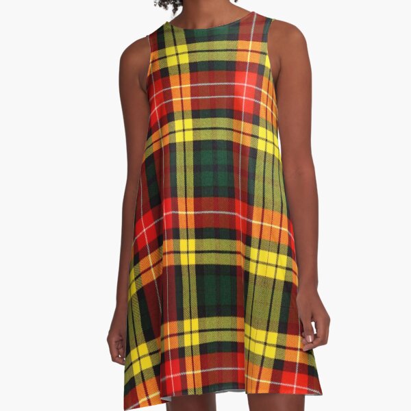 Buchanan Tartan A-Line Dress