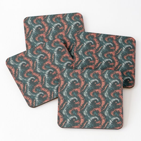Item preview, Tie Dye Batik Pattern in Dark Colours 6 designed and sold by SamJanner.
