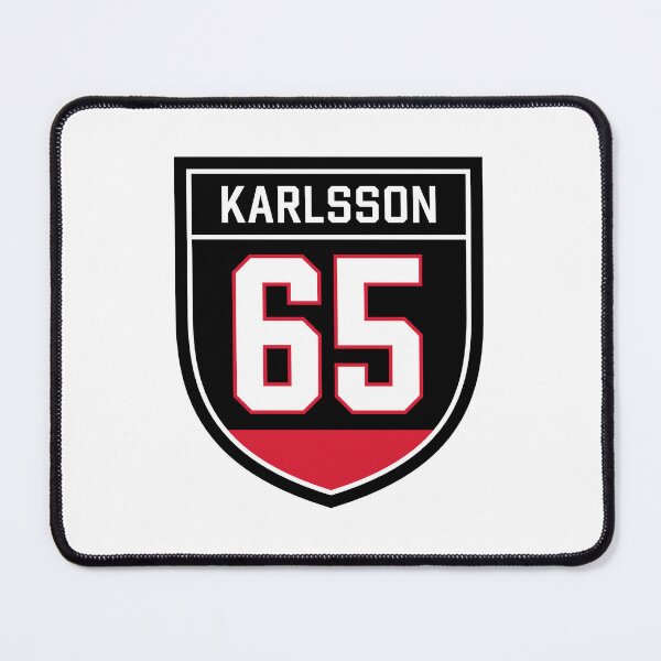Item preview, Erik Karlsson Ottawa #65 emblem designed and sold by Tarroi.