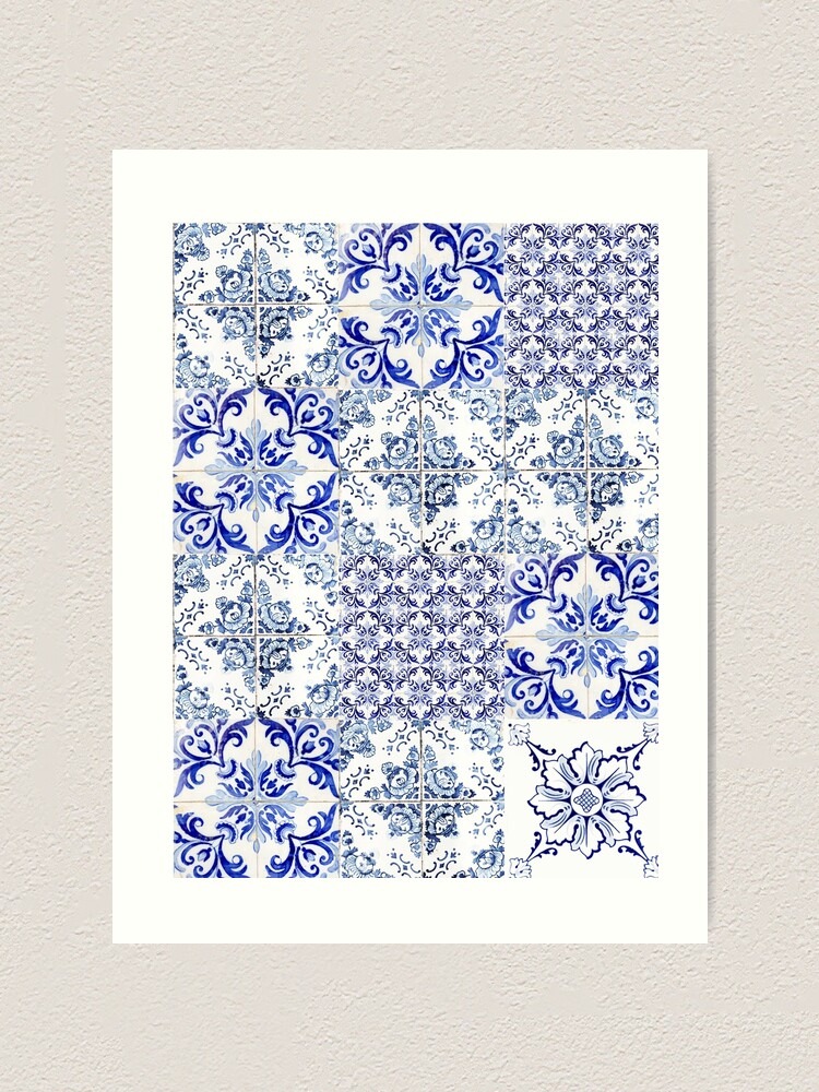 Alternate view of Portuguese Azulejos VI Art Print