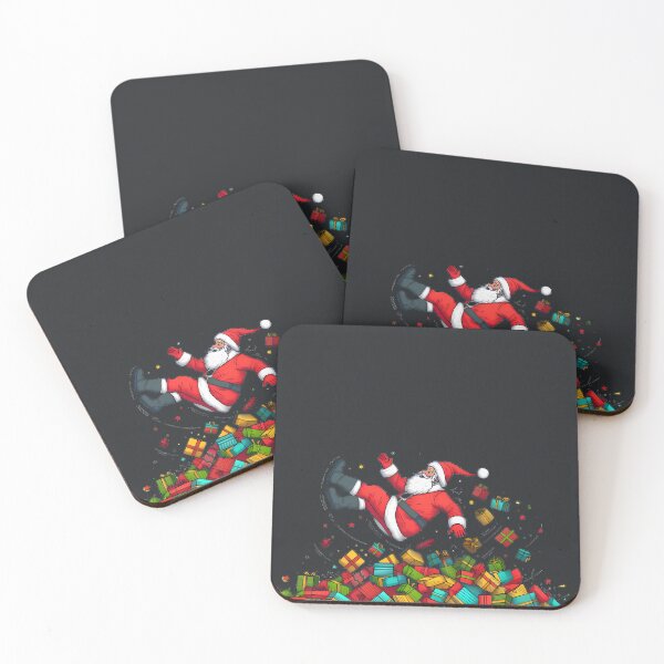 Item preview, Lighthearted Santa Christmas Slip-Up designed and sold by beyazart.