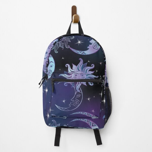 Item preview, 90s Whimsi-goth Celestial Sun And Moon Purple designed and sold by Naji Amer.
