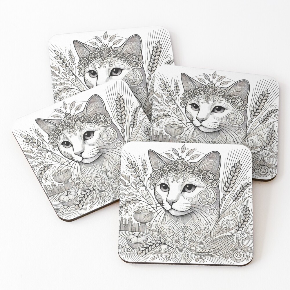 Item preview, Coasters (Set of 4) designed and sold by ChicClicker.