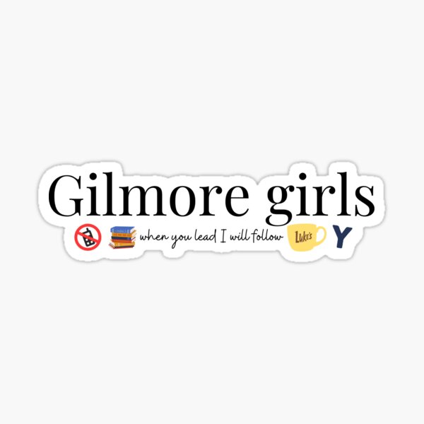 Item preview, Gilmore Girls  - Cozy Fall Vibes Sticker  designed and sold by HSisterhood.