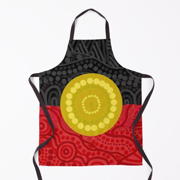 Item preview, Aboriginal flag designed and sold by Kehaan Lange-Mcguire.