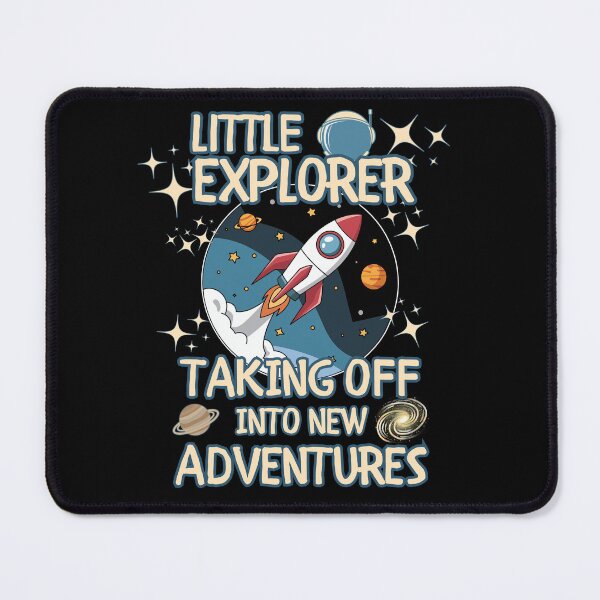 Item preview, LITTLE EXPLORER TAKING OFF INTO NEW ADVENTURES cute for every small or big space lover design designed and sold by Jt41.