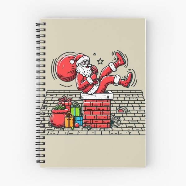 Item preview, Santa Comical Chimney Squeeze designed and sold by beyazart.