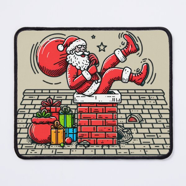Item preview, Santa Comical Chimney Squeeze designed and sold by beyazart.