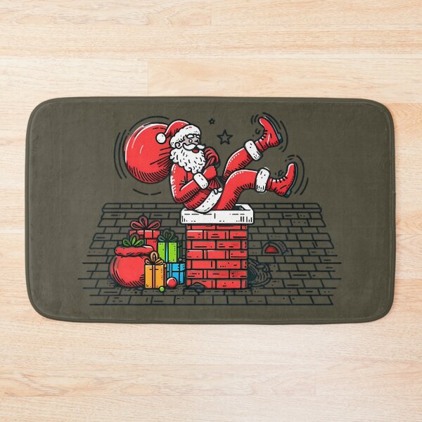 Item preview, Santa Comical Chimney Squeeze designed and sold by beyazart.