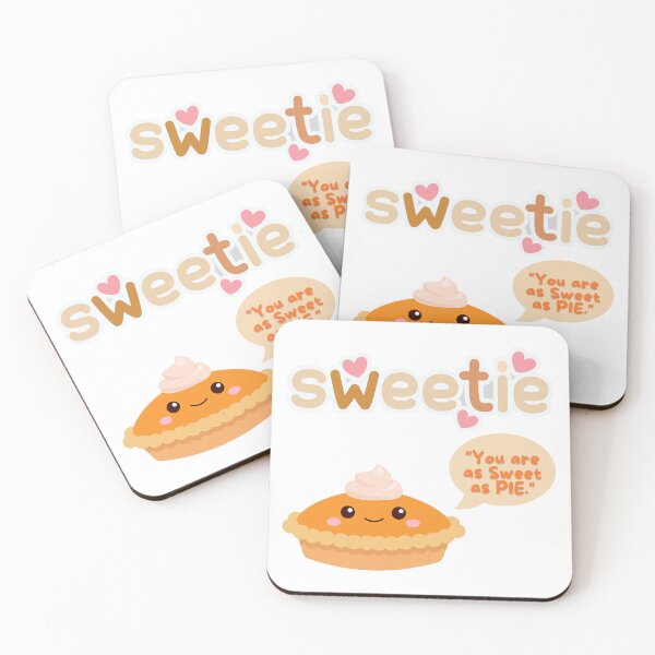 Item preview, Cute Pie Sweetie Pie Cute Dessert Text  designed and sold by SEVENPRINTS.