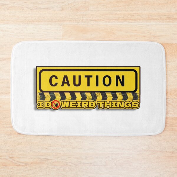 Item preview, Caution: Weird Things Ahead designed and sold by NickTaroDesign.