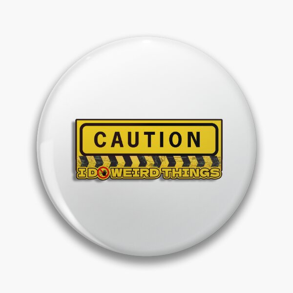 Item preview, Caution: Weird Things Ahead designed and sold by NickTaroDesign.