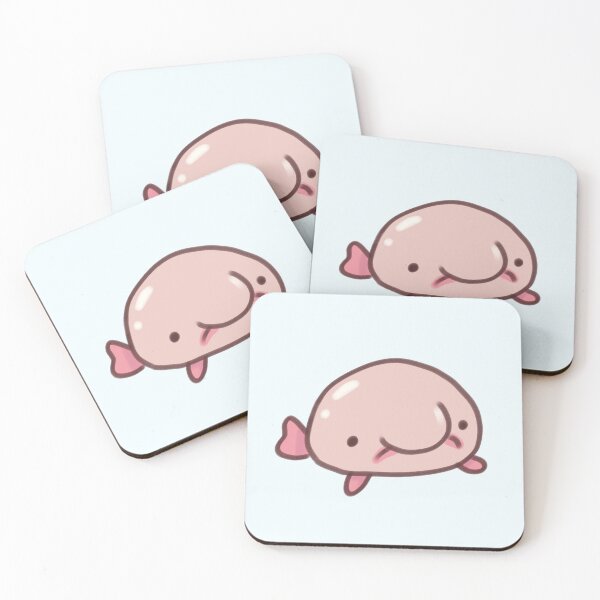 Item preview, Cute Blobfish art designed and sold by Artofmayara.