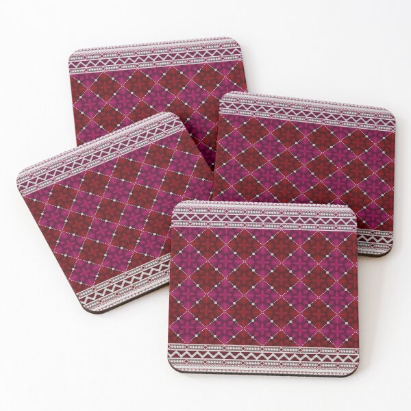 Item preview, Romantic floral modern ethnic fabric pattern designed and sold by _Patternique_.