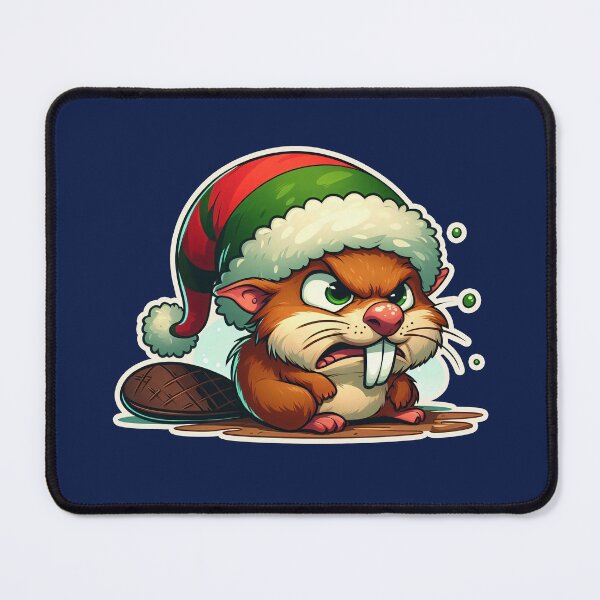 Item preview, Beaver elf Chrismas Xmas Bóbr angry, polish, bober, bobr designed and sold by ThisDress.