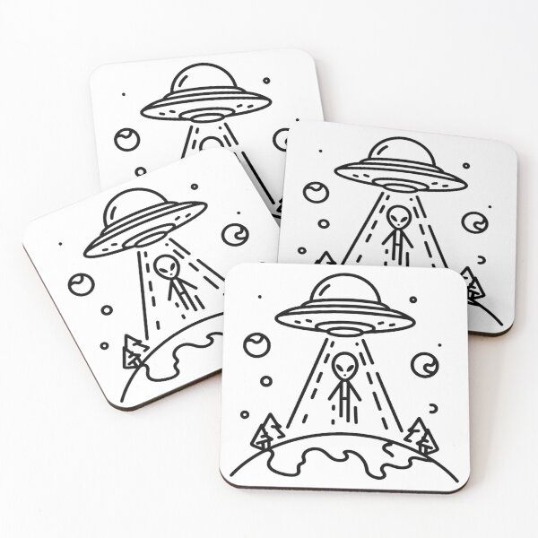 Item preview, Aliens travel the universe designed and sold by yumi86.