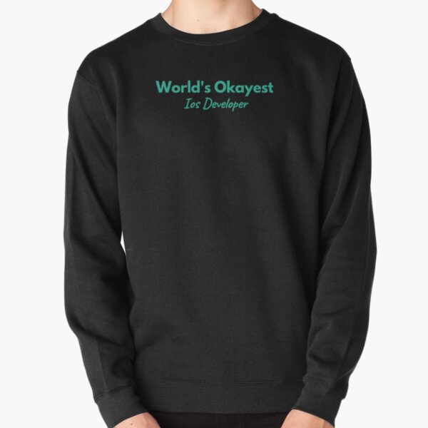 Item preview, World's Okayest iOS Developer designed and sold by Redstrawberry13.