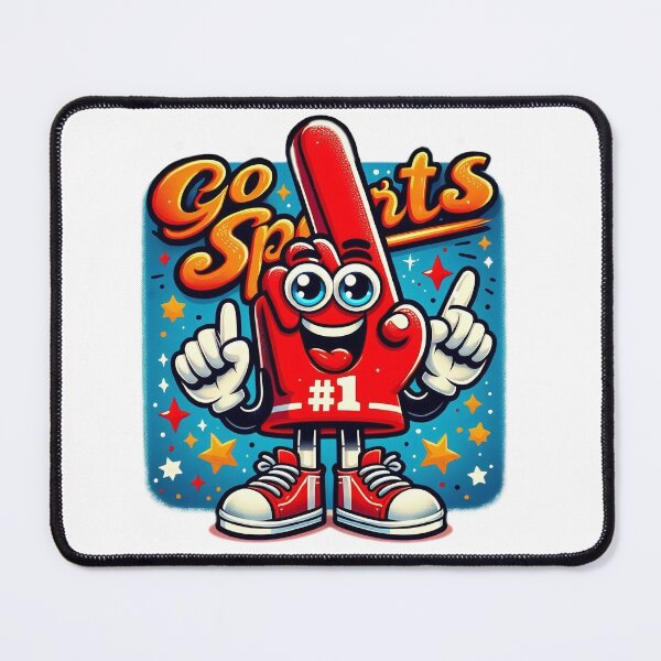 Item preview, Go Sports Energetic Mascot designed and sold by RebeccaRe.