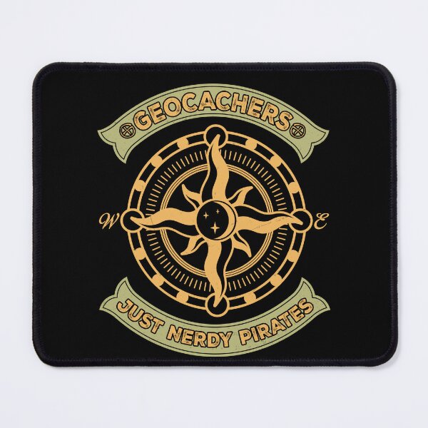 Item preview, Funny Geocaching Quote - Geocachers: Just Nerdy Pirates | Treasure Hunt Humor designed and sold by teez4dayz.