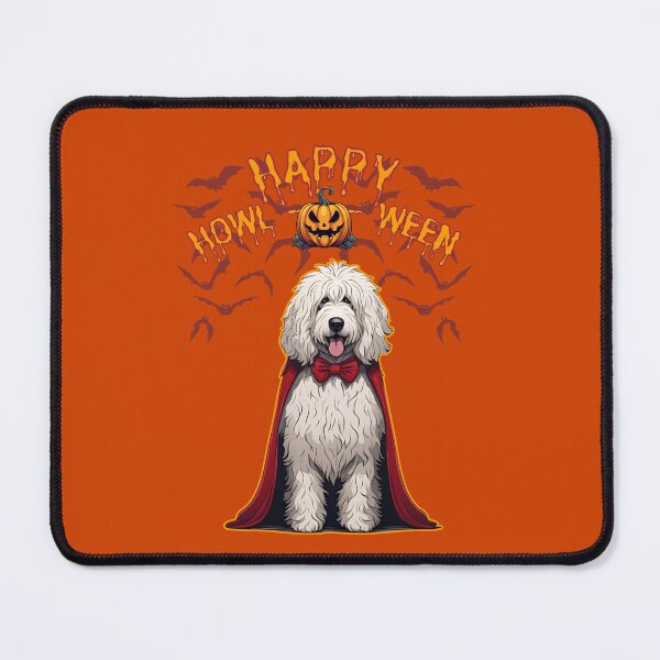 Item preview, Majestic Komondor in Vampire Cape - "Happy Howloween" - Halloween Design for Products designed and sold by GoodyPaws.
