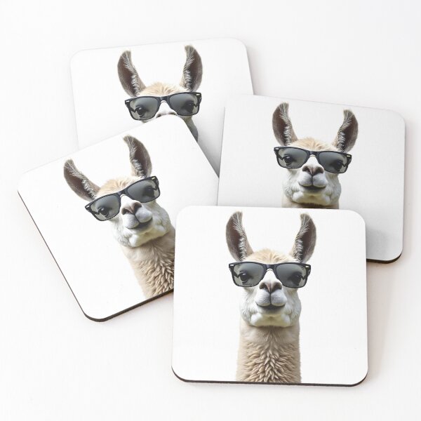 Item preview, Funny cool Llama wearing sunglasses designed and sold by LazyOwlStore.