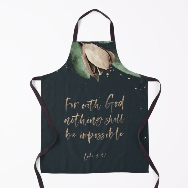 Item preview, Luke 1:37 With God designed and sold by KAMdesignhaus.