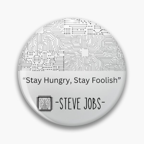 Item preview, Steve Jobs speech text "Stay Hungry, Stay Foolish" designed and sold by CHANCHANAI.
