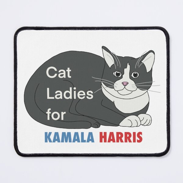Item preview, Cat Ladies for Kamala designed and sold by MadSnail-Design.