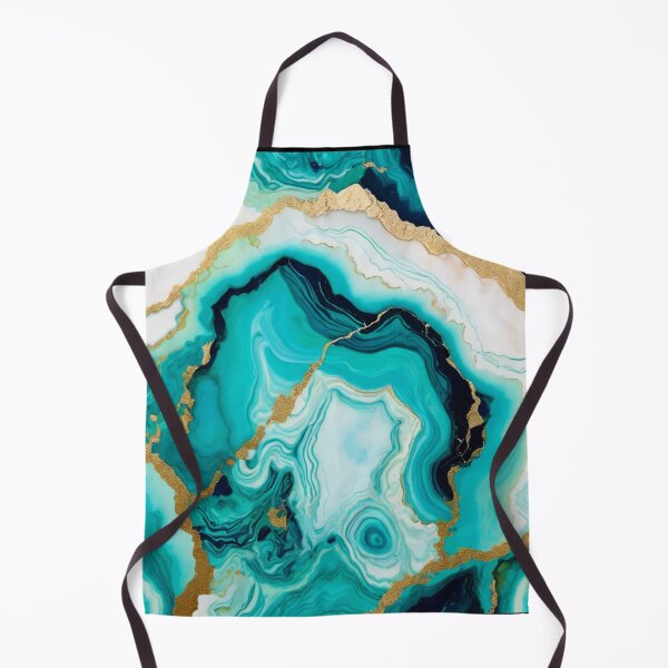 Item preview, Emerald Golden Geode Pattern designed and sold by BirdsnStuff.
