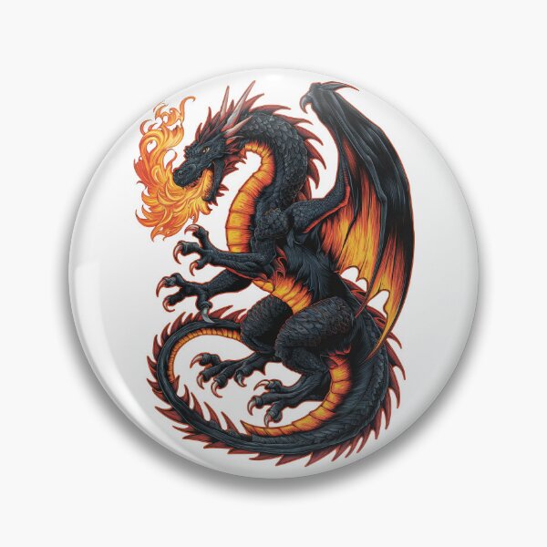 Item preview, Dragon Fire designed and sold by Angry Swan Designs.