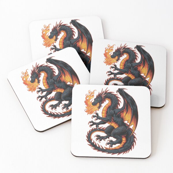 Item preview, Dragon Fire designed and sold by Angry Swan Designs.
