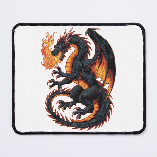 Item preview, Dragon Fire designed and sold by Angry Swan Designs.