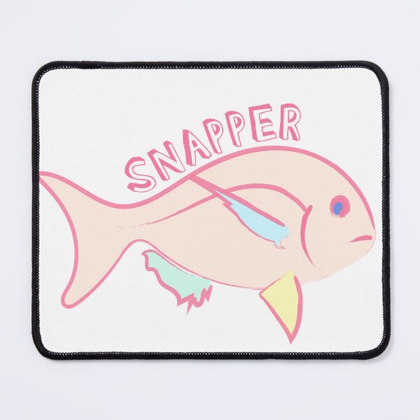 Item preview, Playful Pink Snapper Fish designed and sold by SaltAzure.
