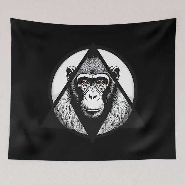 Item preview, Mono, simio, chimpancé, primates, zoológico designed and sold by Aquillashop.