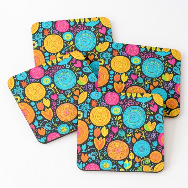 Item preview, Whimsical Doodle Pattern designed and sold by BirdsnStuff.